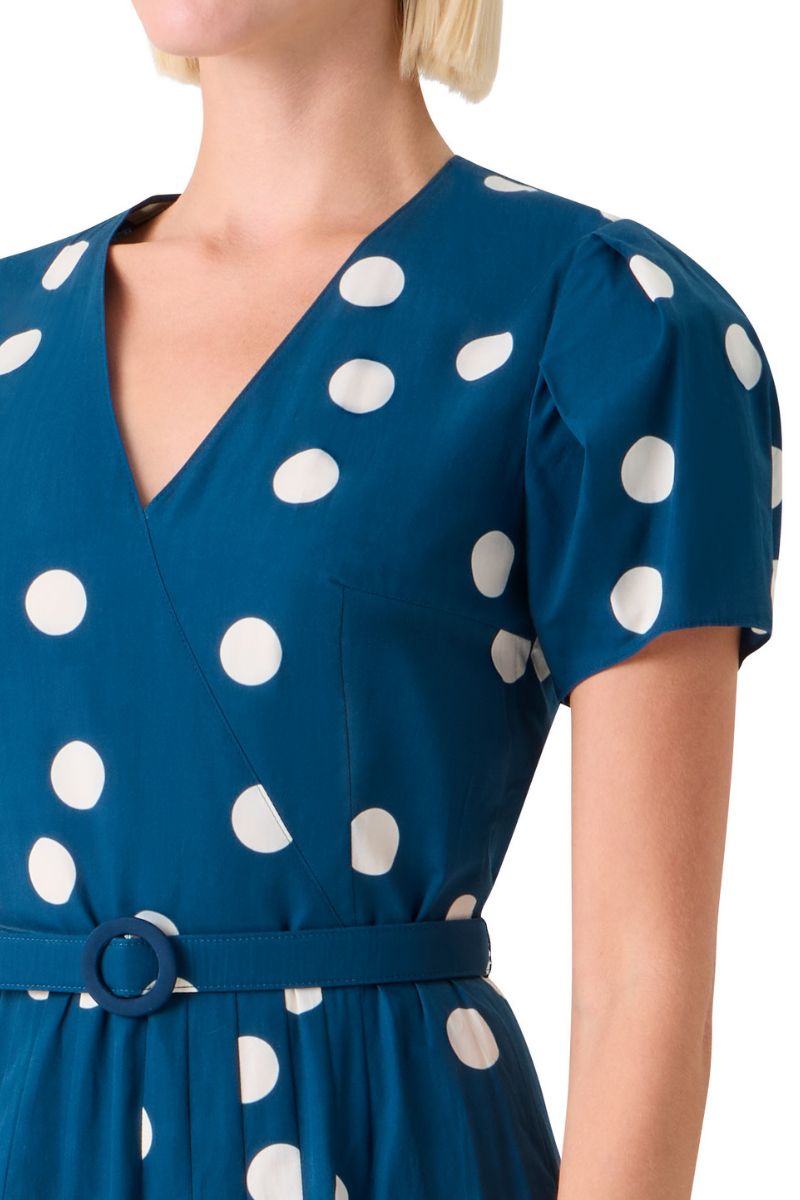 Polka Dot Midi Dress-Akris Punto-Boyds Philadelphia