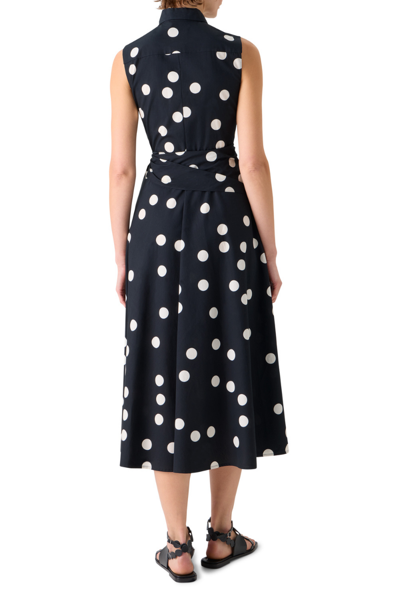 Polka Dot Midi Dress-Akris Punto-Boyds Philadelphia
