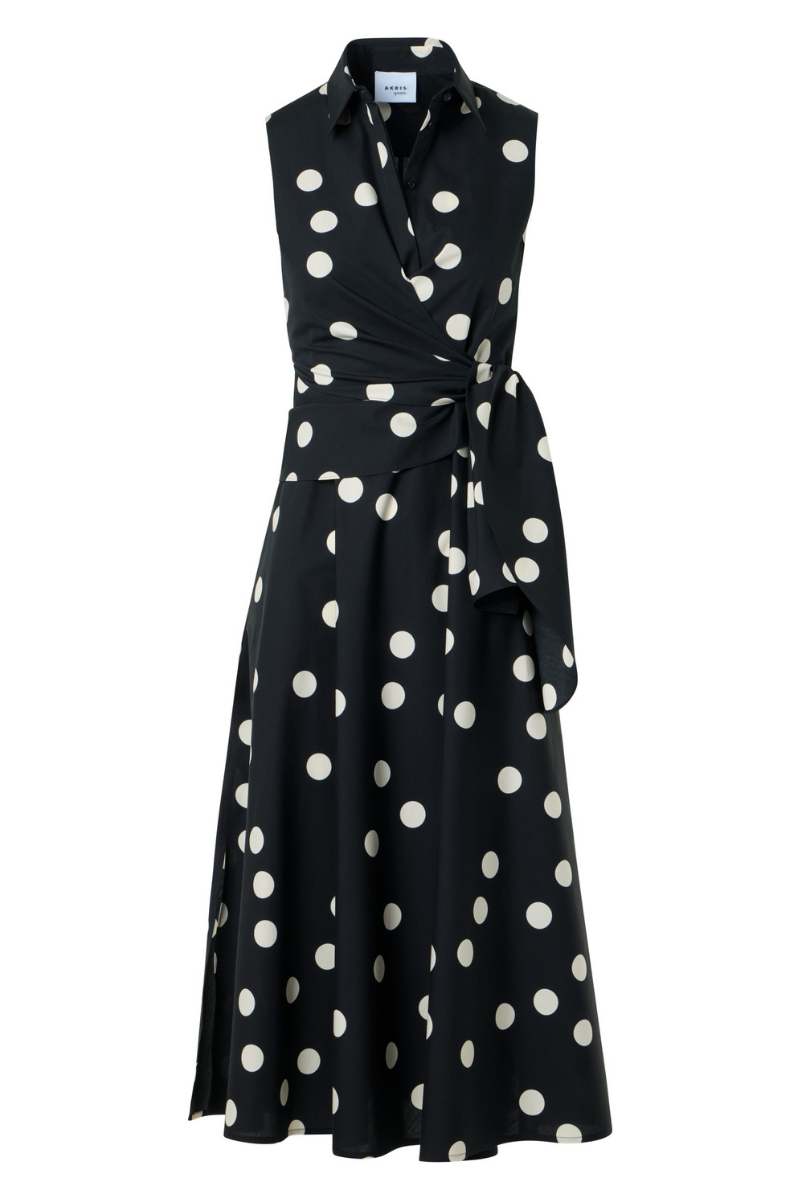 Polka Dot Midi Dress-Akris Punto-Boyds Philadelphia