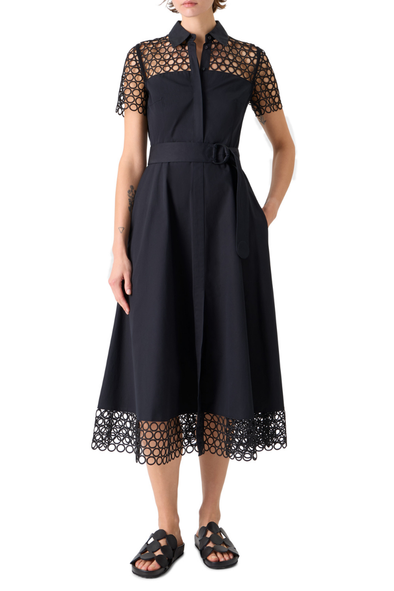 Eyelet Midi Dress-Akris Punto-Boyds Philadelphia
