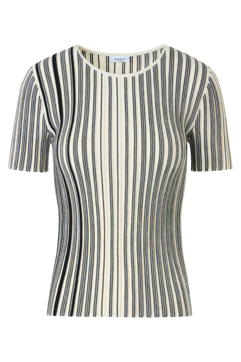 Reversed Two-Tone Sweater-Akris Punto-Boyds Philadelphia