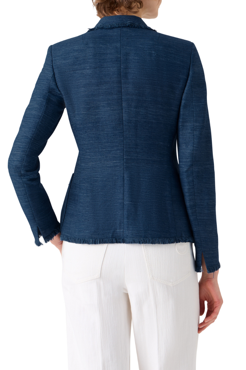 Indian Silk Blazer-Akris Punto-Boyds Philadelphia