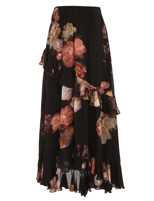 Hypnotic Asymmetric Midi Skirt-ZIMMERMANN-Boyds Philadelphia