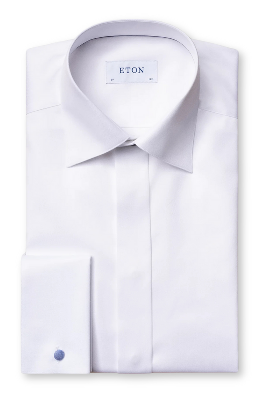 Signature Twill Tuxedo Shirt, Slim-Eton-Boyds Philadelphia