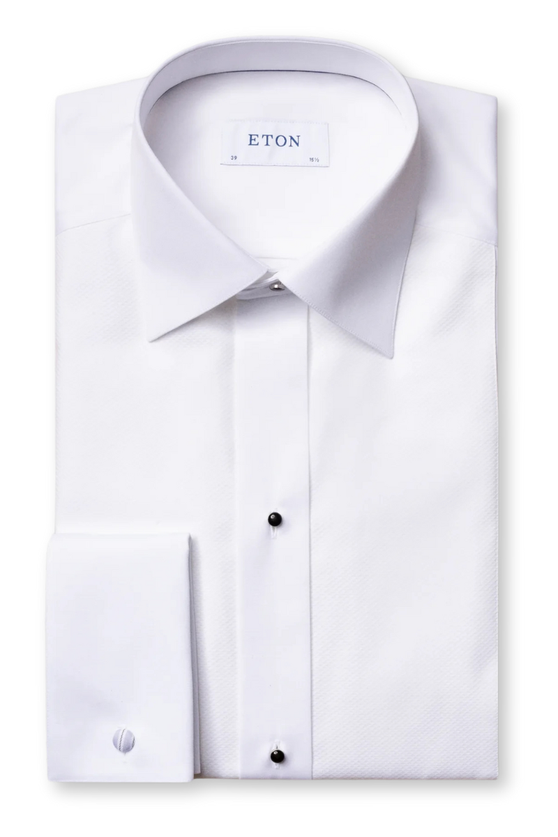 Piqué Tuxedo Shirt, Contemporary-Eton-Boyds Philadelphia