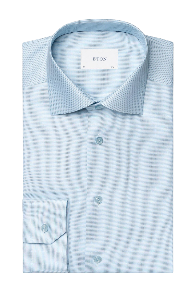 Semi Solid Dobby Shirt-Eton-Boyds Philadelphia