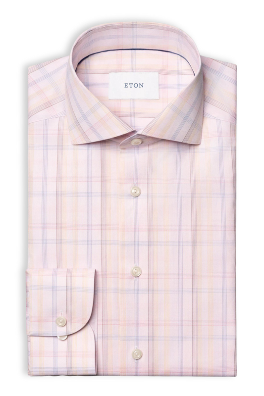 Plaid Breeze Poplin Shirt-Eton-Boyds Philadelphia
