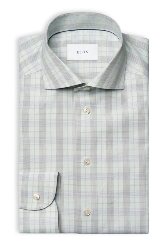 Plaid Breeze Poplin Shirt-Eton-Boyds Philadelphia