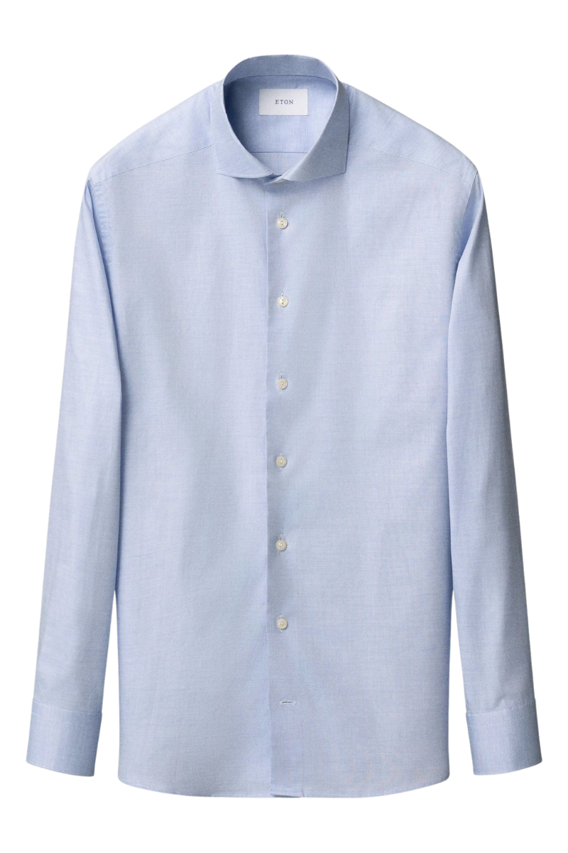Filo di Scozia Jacquard Knit Shirt-Eton-Boyds Philadelphia