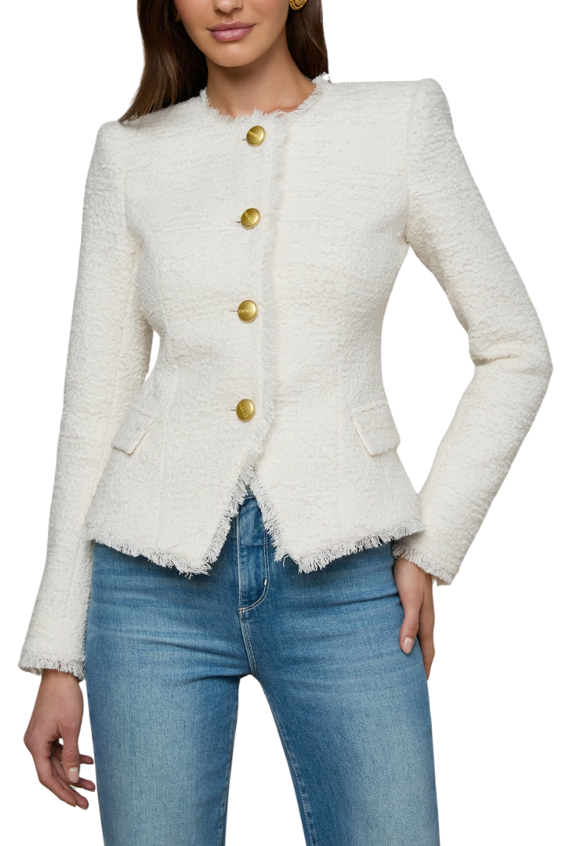 Nerina Tweed Blazer-L'AGENCE-Boyds Philadelphia