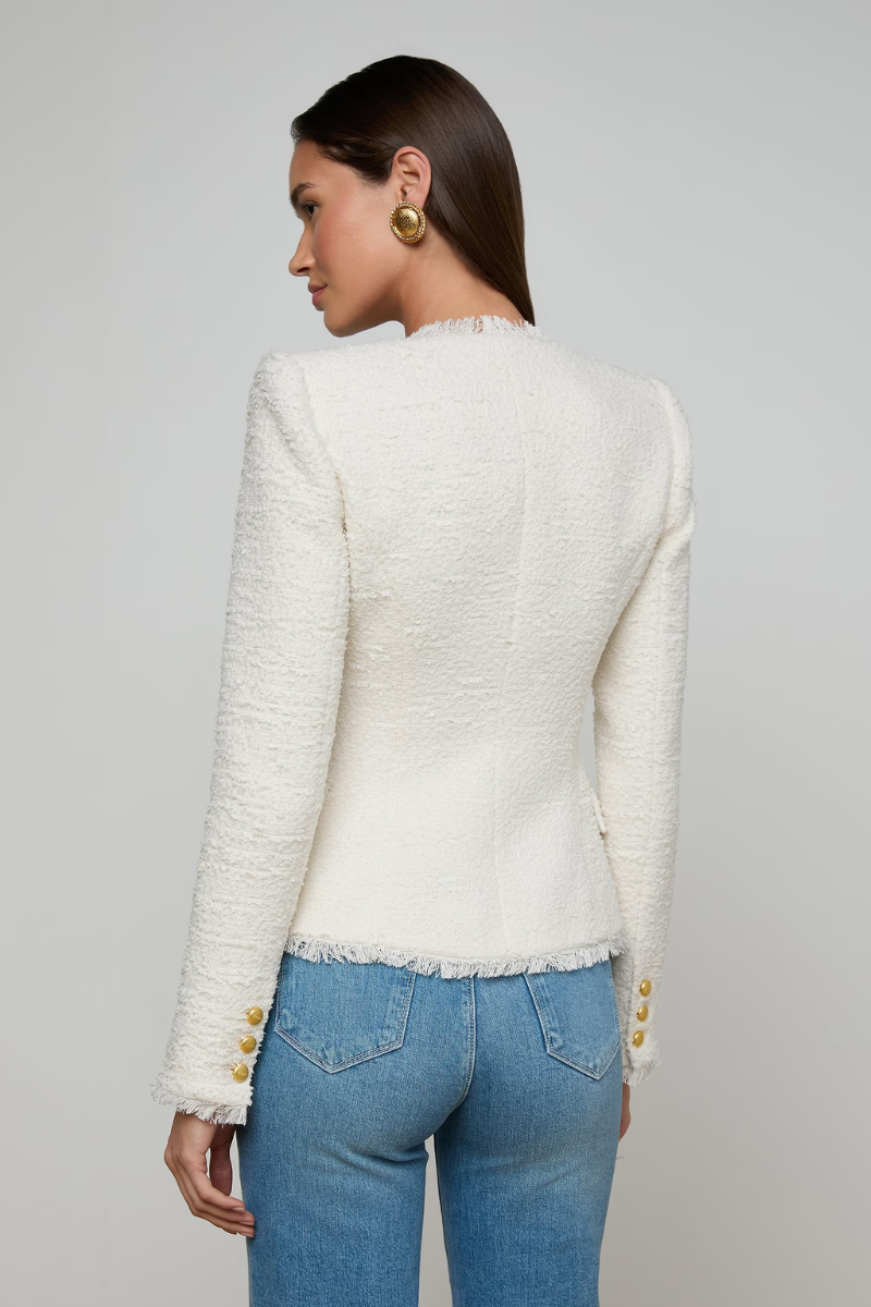 Nerina Tweed Blazer-L'AGENCE-Boyds Philadelphia