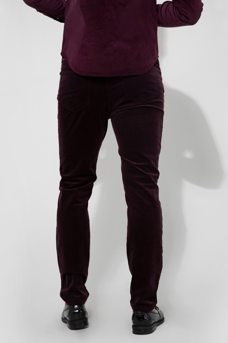 Brando Velvet Plum Jeans-MONFRÈRE-Boyds Philadelphia