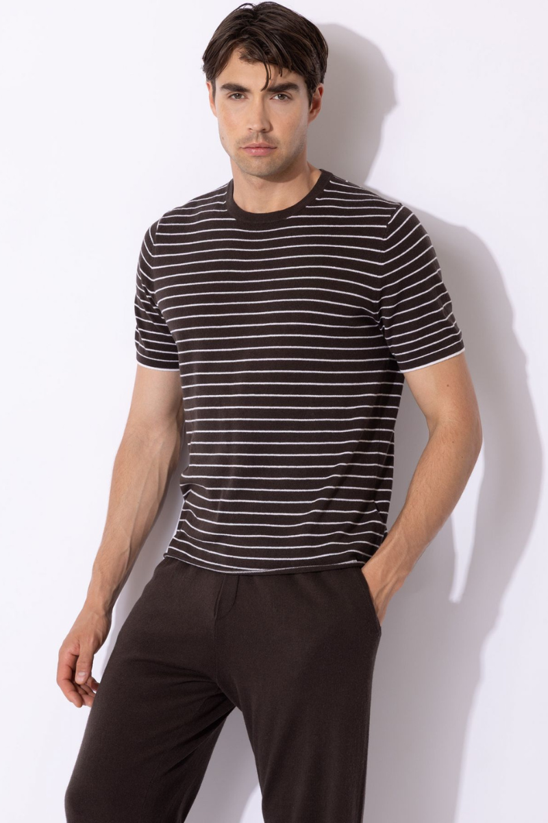 Striped Short Sleeve Tee-FTC-Boyds Philadelphia