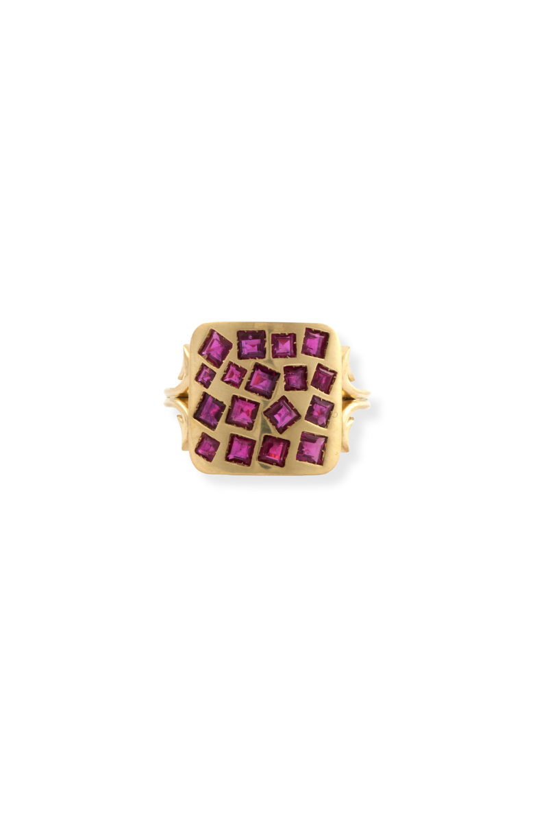 Mixed Shape Ruby Ring-Sylva & Cie-Boyds Philadelphia