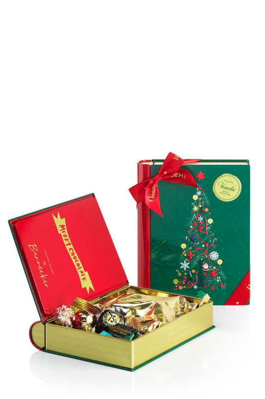 Holiday x Bannecker Maxi Book Assorted Chocolates-Venchi-Boyds Philadelphia