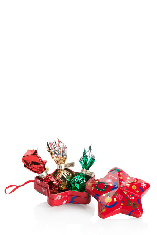 Holiday x Bannecker Red Tin Star Ornament-Venchi-Boyds Philadelphia
