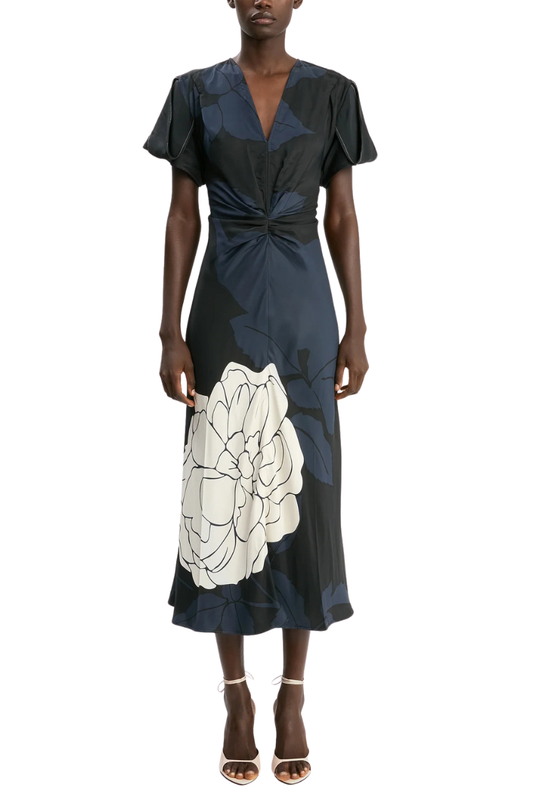 Eve Midi Dress-Victoria Beckham-Boyds Philadelphia