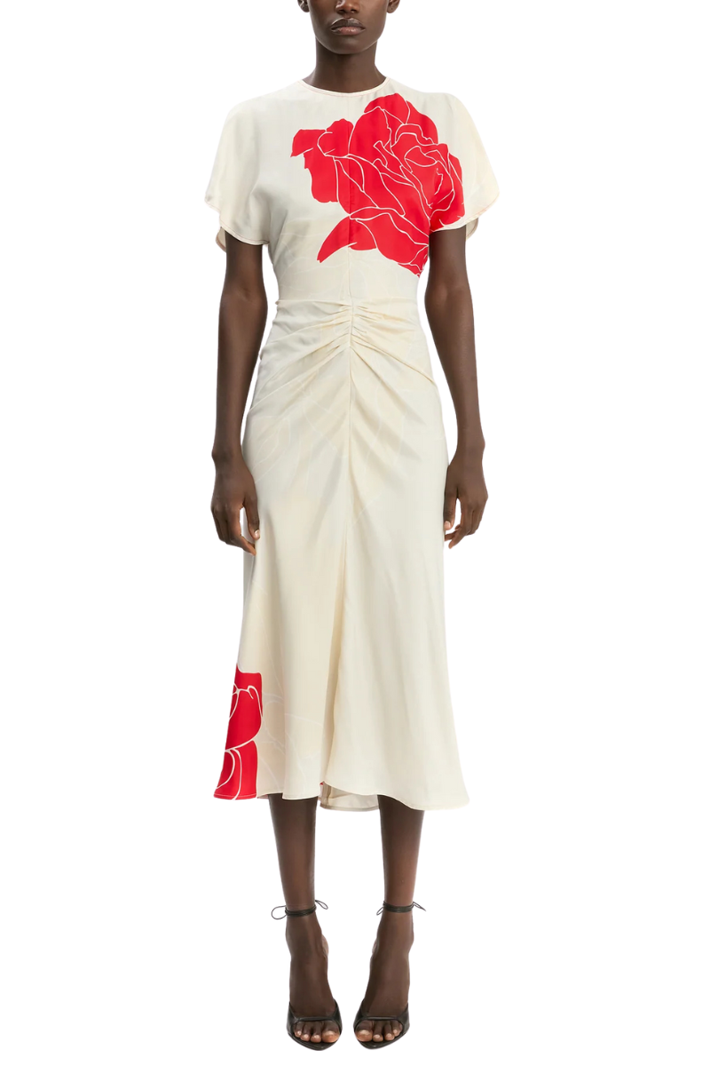 Bela Midi Dress-Victoria Beckham-Boyds Philadelphia