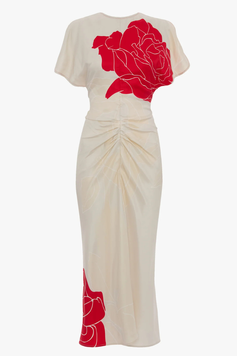 Bela Midi Dress-Victoria Beckham-Boyds Philadelphia