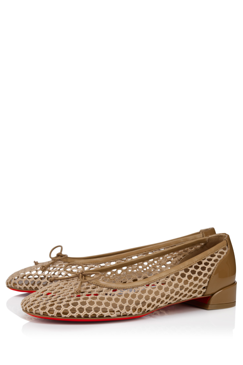 Sweetie Jane Mesh Ballerina Pump-Christian Louboutin-Boyds Philadelphia