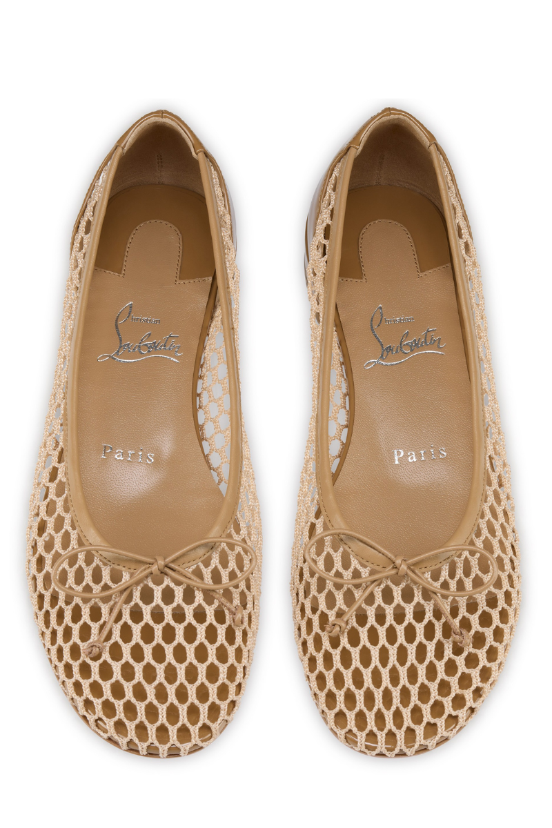 Sweetie Jane Mesh Ballerina Pump-Christian Louboutin-Boyds Philadelphia