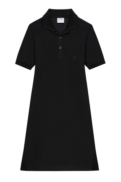 スカート COURREGES Pique polo dress Blue Courreges Piqué Polo Dress in Blue | Lyst