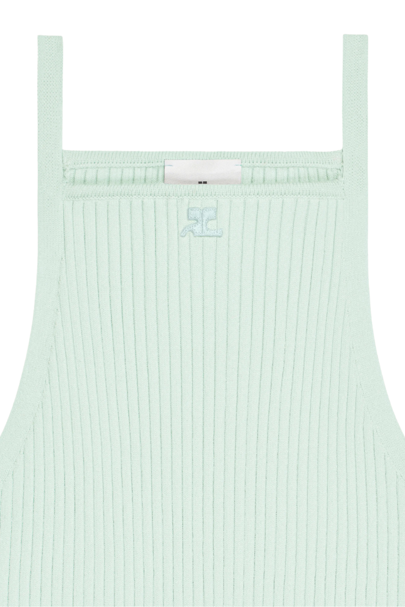 Pointy Rib Tank Top-Courrèges-Boyds Philadelphia
