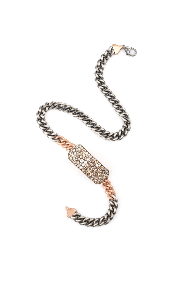 Champagne Diamond Bracelet-Sylva & Cie-Boyds Philadelphia