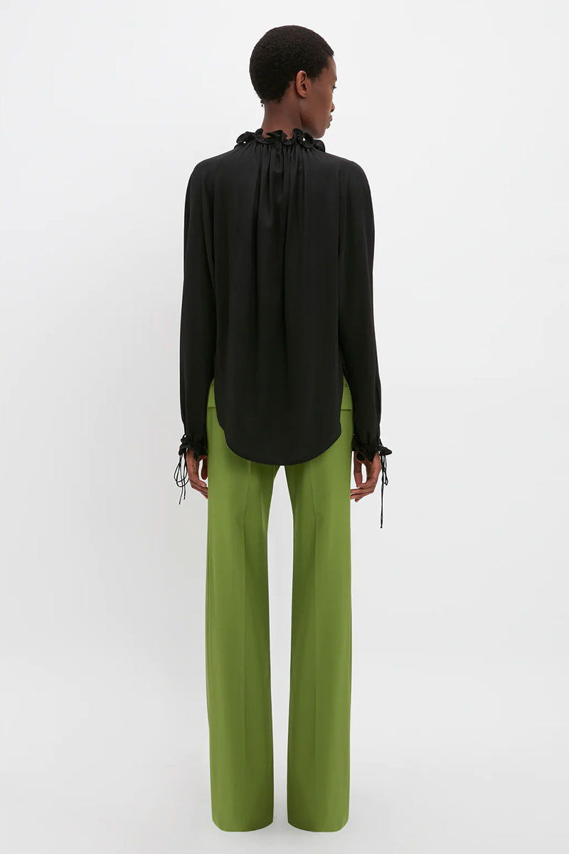 Ruched Detail Blouse-Victoria Beckham-Boyds Philadelphia