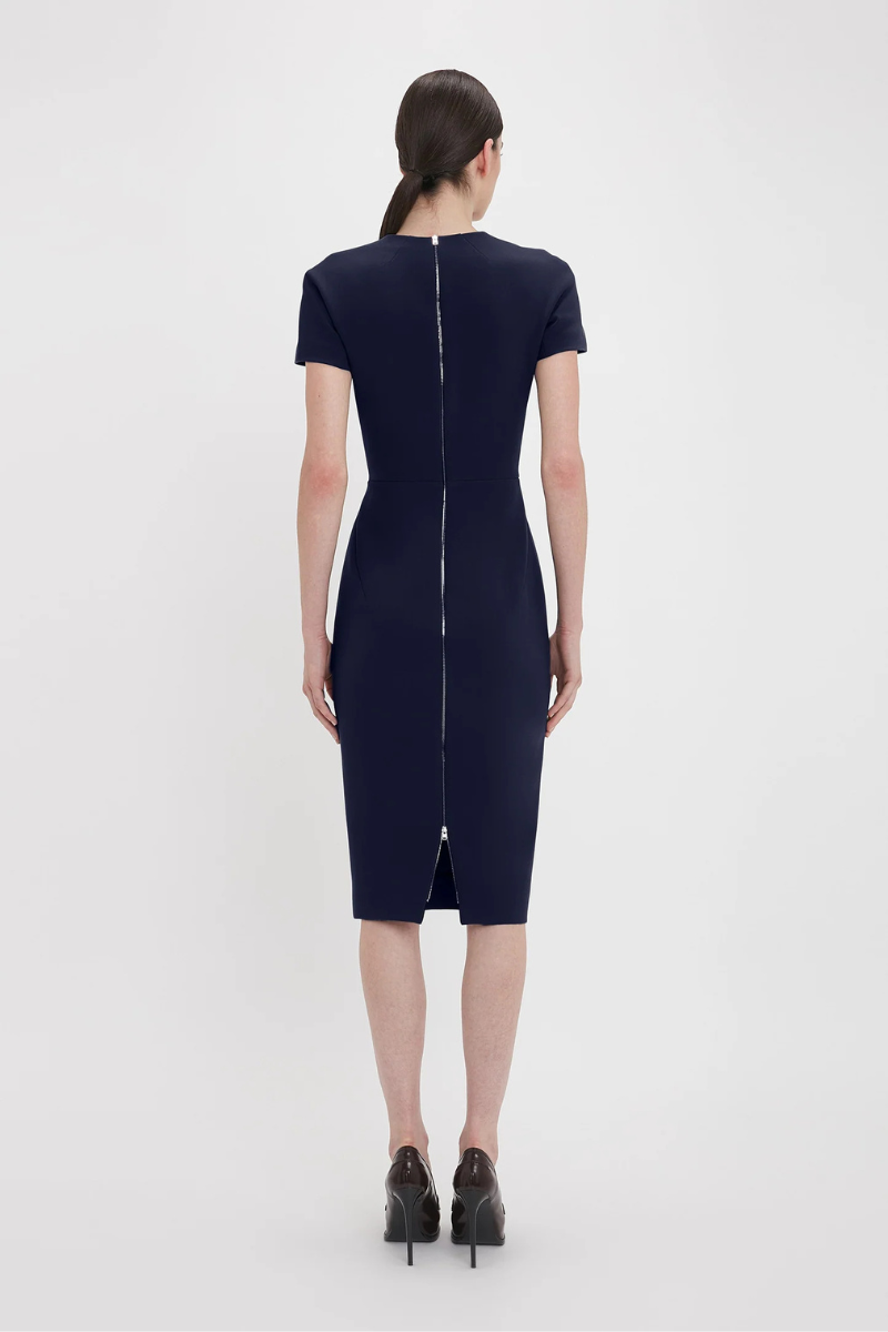 Fitted T-Shirt Dress-Victoria Beckham-Boyds Philadelphia