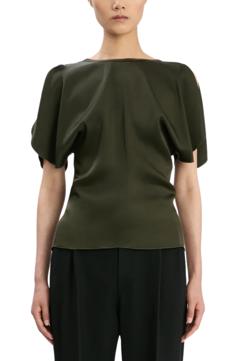 Draped Sleeve Top-Victoria Beckham-Boyds Philadelphia