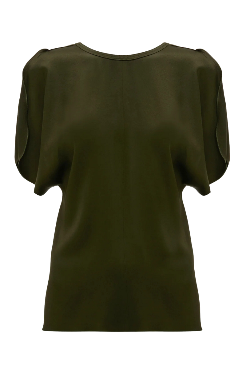 Draped Sleeve Top-Victoria Beckham-Boyds Philadelphia