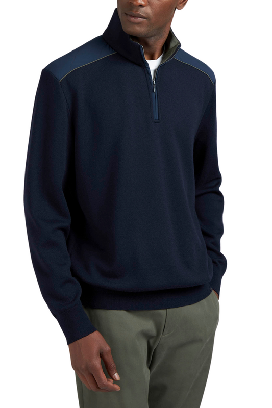 Typhoon Half Zip Sweater-Paul & Shark-Boyds Philadelphia
