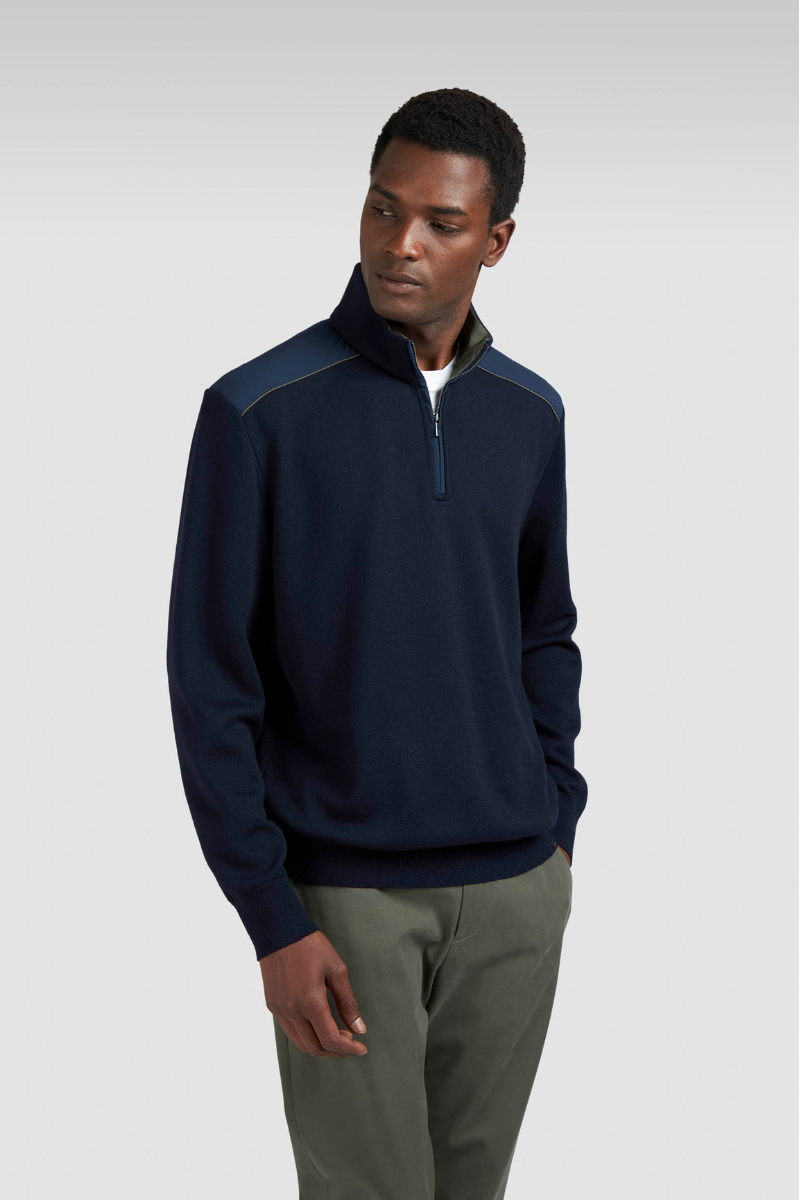 Typhoon Half Zip Sweater-Paul&Shark-Boyds Philadelphia