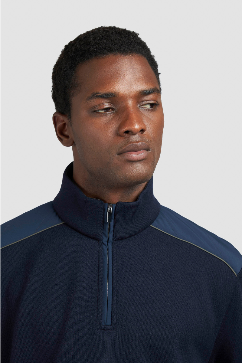 Typhoon Half Zip Sweater-Paul&Shark-Boyds Philadelphia