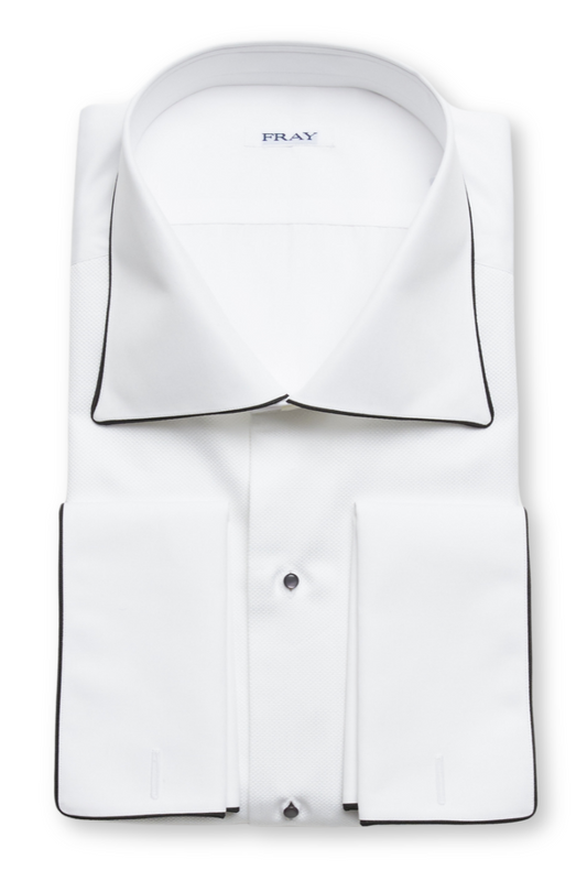 Waffle Texture Formal Shirt-Fray-Boyds Philadelphia