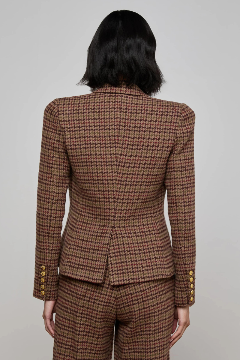 Bethany Houndstooth Blazer-L'AGENCE-Boyds Philadelphia