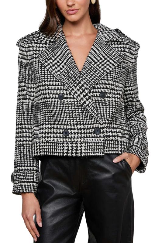 Xoey Cropped Trench Coat-L'AGENCE-Boyds Philadelphia