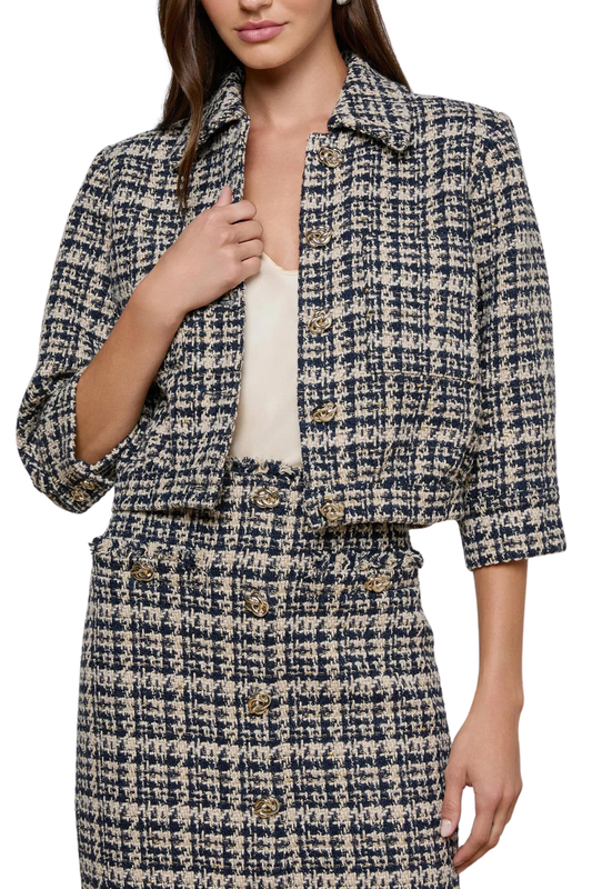 Jia Tweed Jacket-L'AGENCE-Boyds Philadelphia