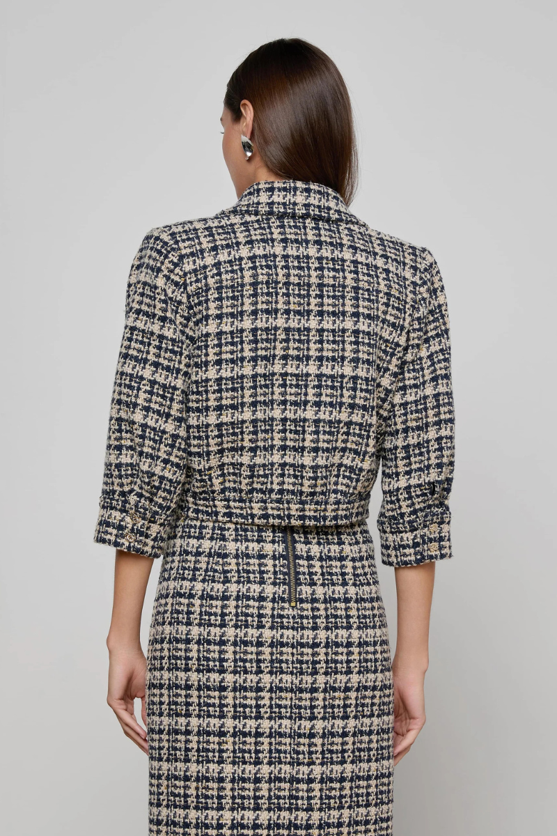 Jia Tweed Jacket-L'AGENCE-Boyds Philadelphia