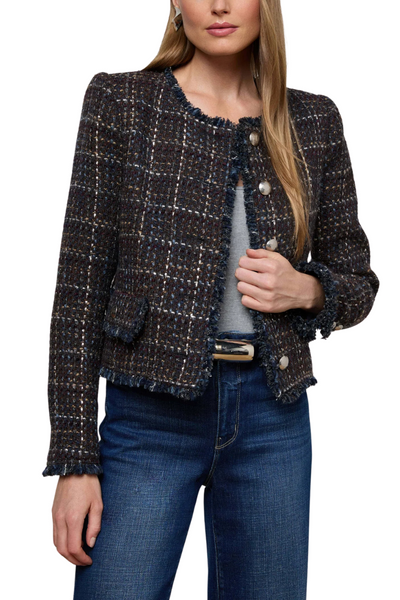 Zaya Tweed Jacket by L'AGENCE – Boyds