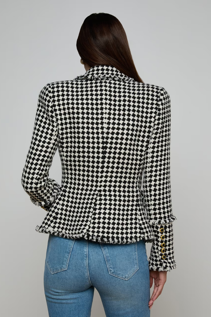 Kaisley Tweed Blazer-L'AGENCE-Boyds Philadelphia