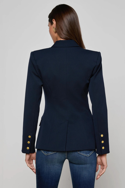 Kyomi Double-Breasted Blazer-L'AGENCE-Boyds Philadelphia