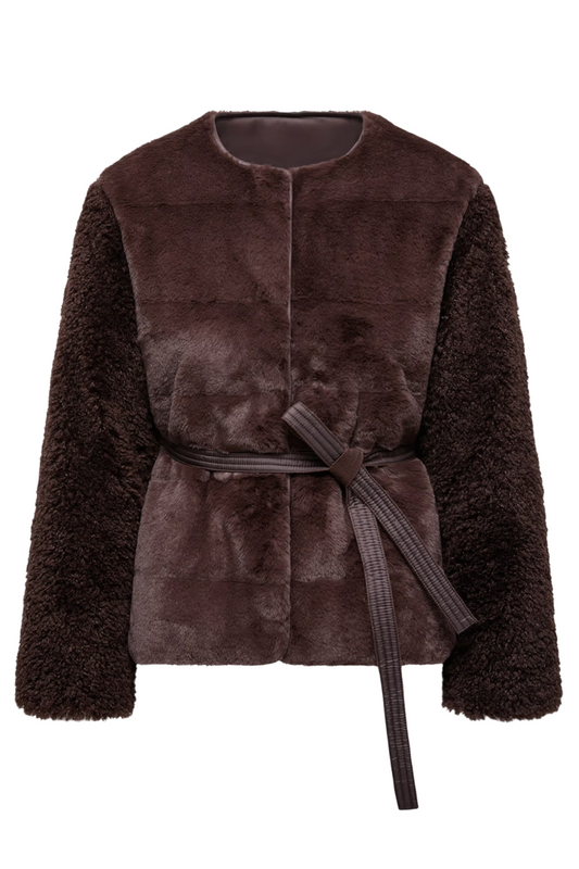 Jouillat Faux Fur & Teddy Jacket-Moncler-Boyds Philadelphia