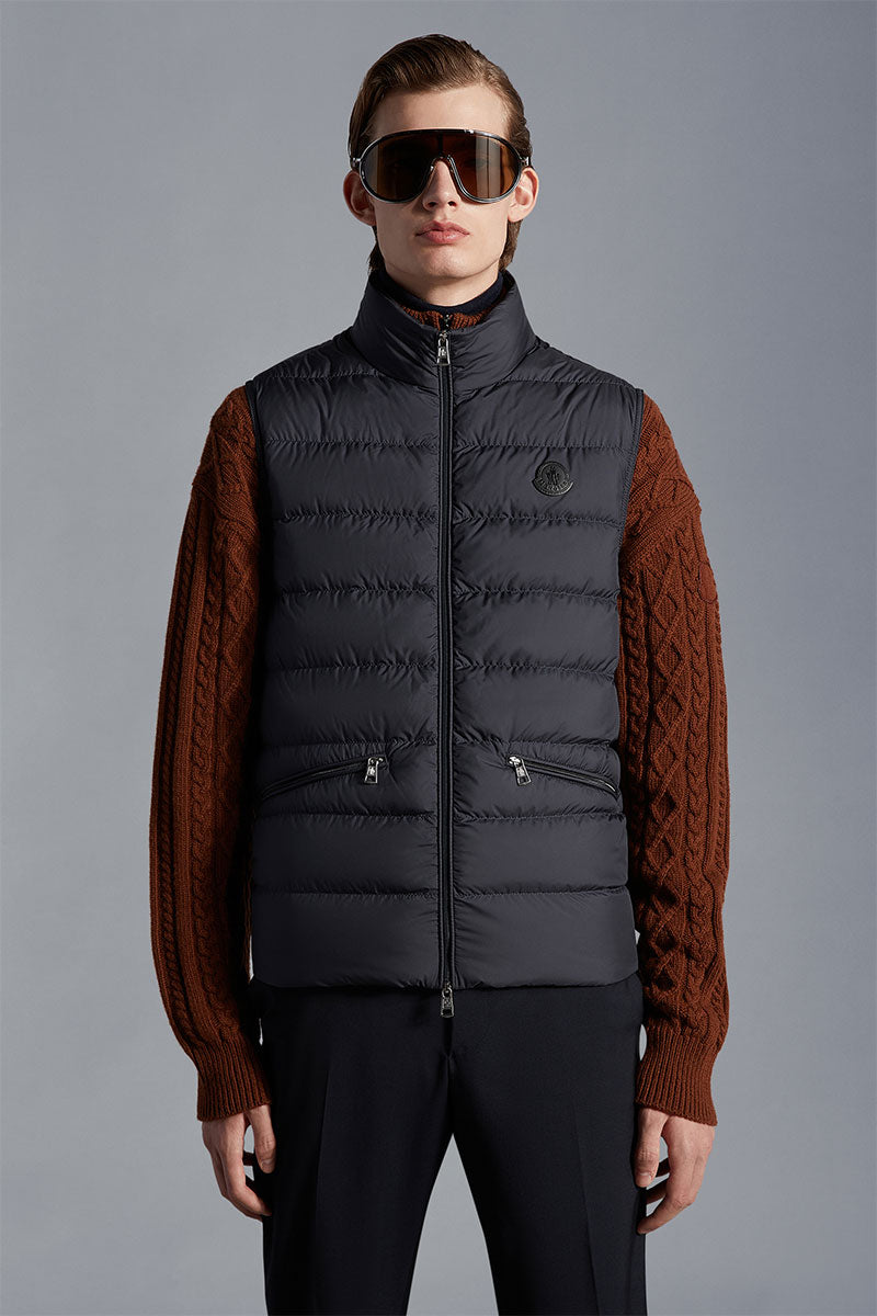 Treompan Down Vest-Moncler-Boyds Philadelphia