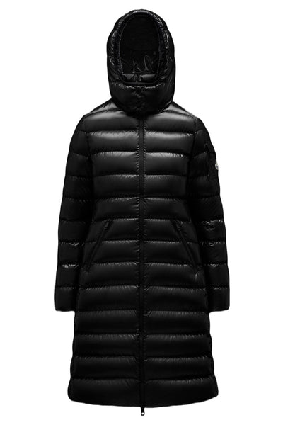 Moka Long Down Jacket-Moncler-Boyds Philadelphia