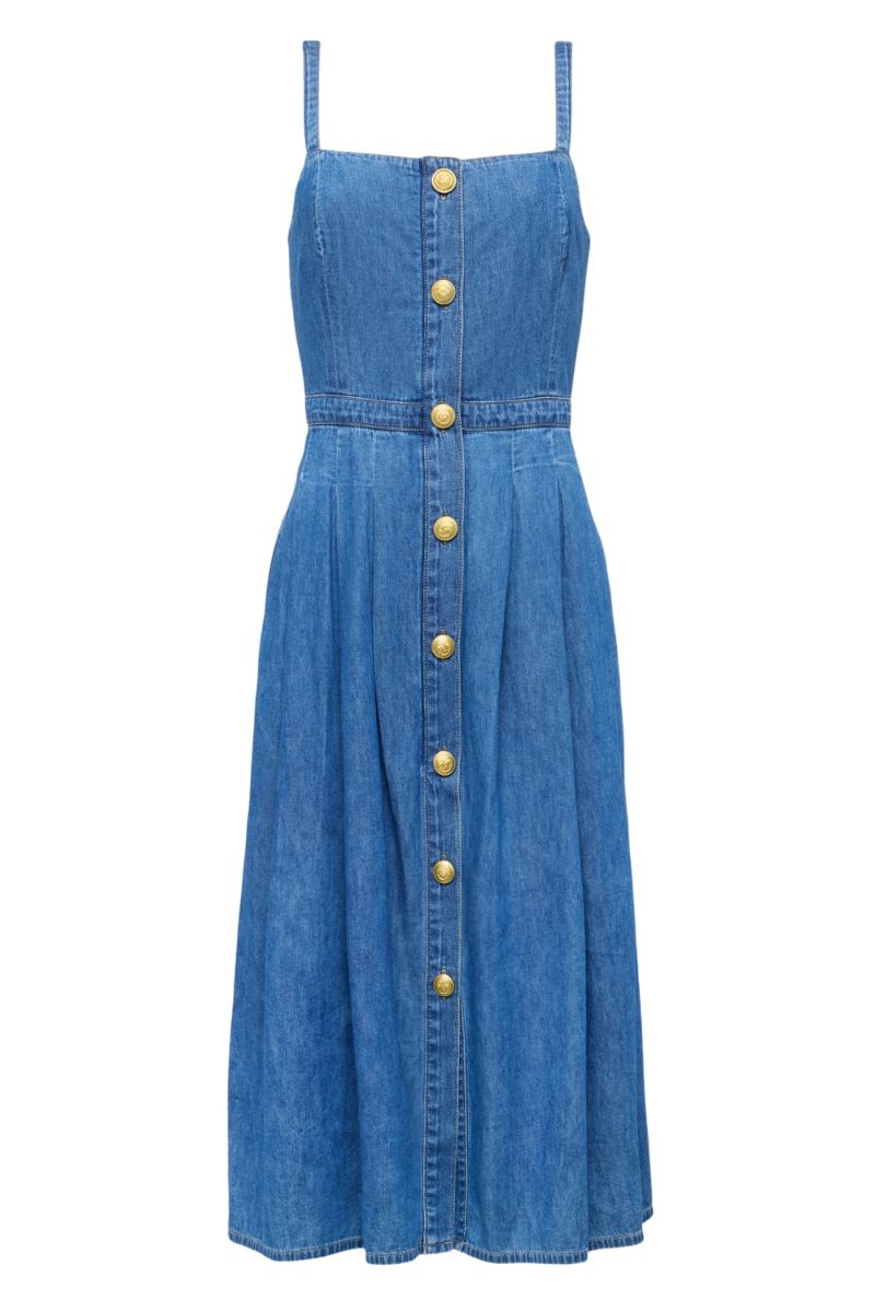 Esmeralda Chambray Dress-L'AGENCE-Boyds Philadelphia