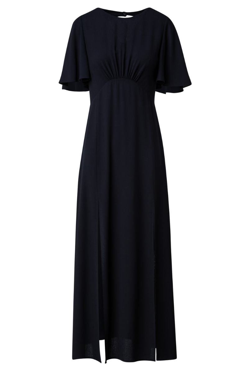 Moss Crêpe Dress-Akris Punto-Boyds Philadelphia