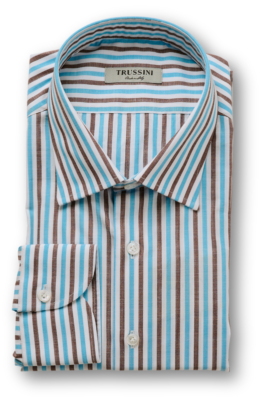 Striped Sport Shirt-Trussini-Boyds Philadelphia