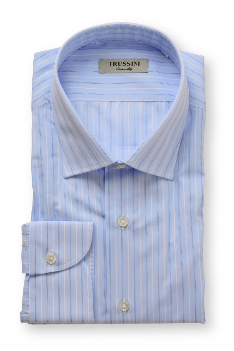 Striped Dress Shirt-Trussini-Boyds Philadelphia